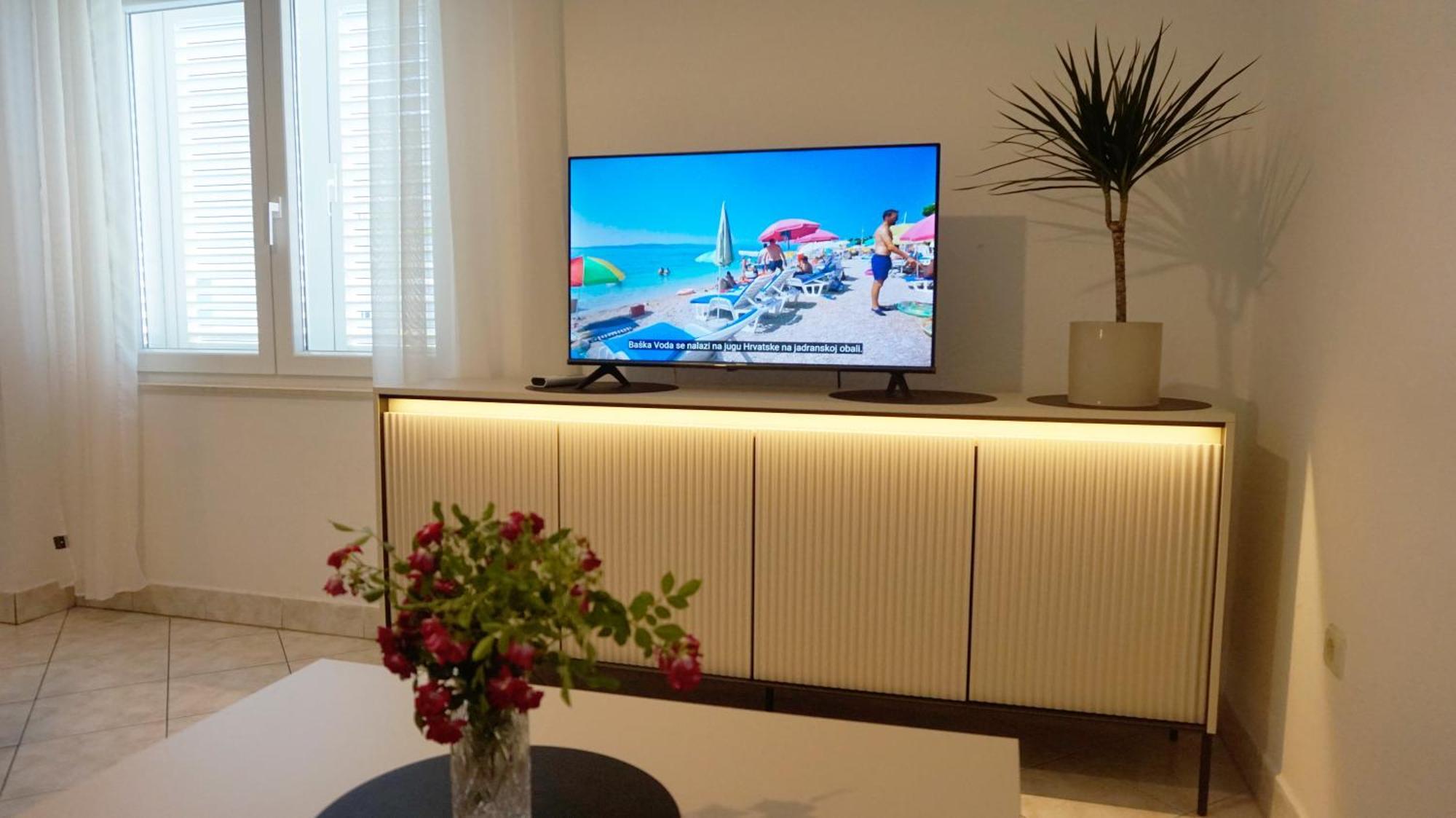 Apartment Krasna Baška Voda エクステリア 写真