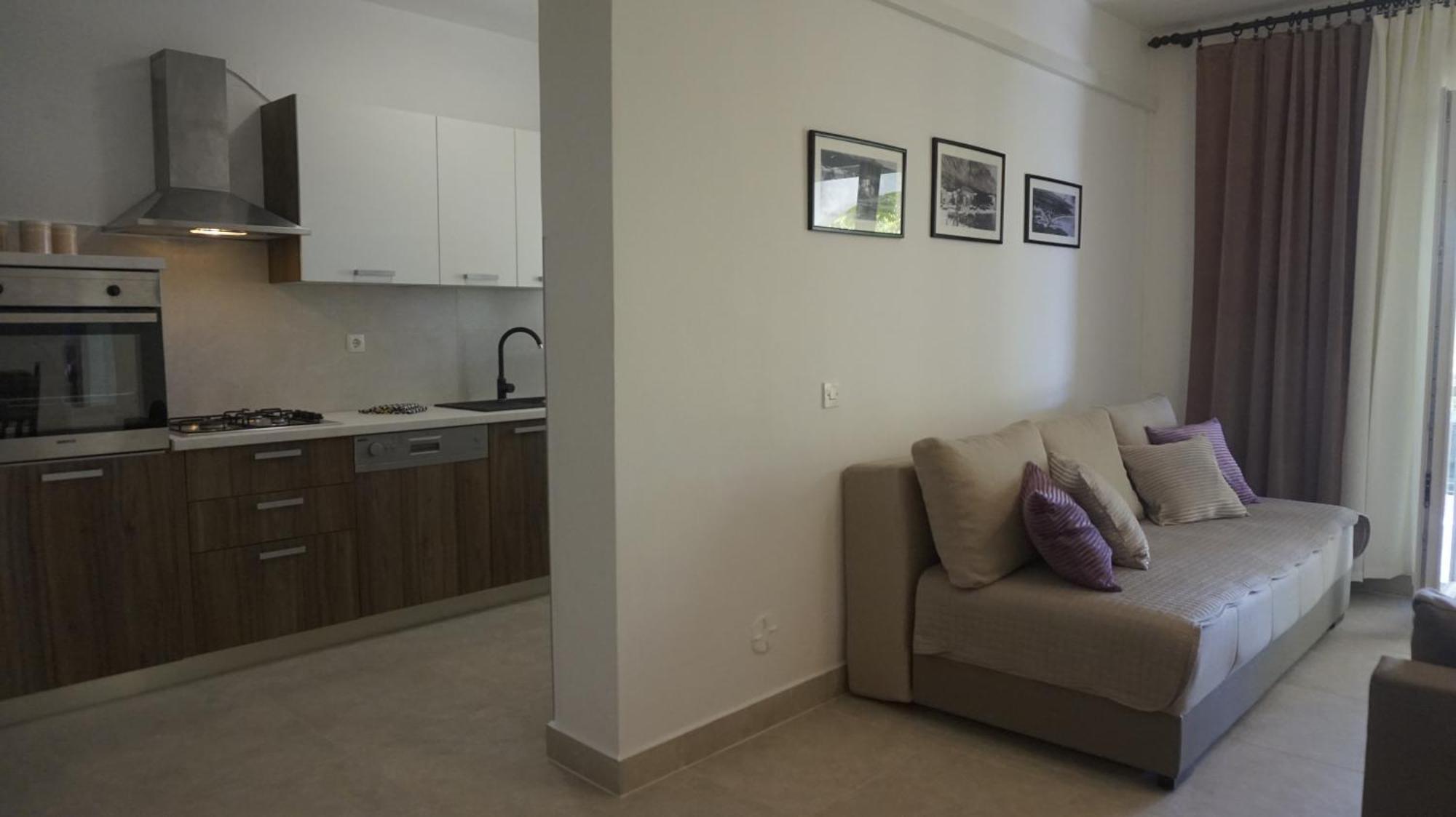 Apartment Krasna Baška Voda エクステリア 写真